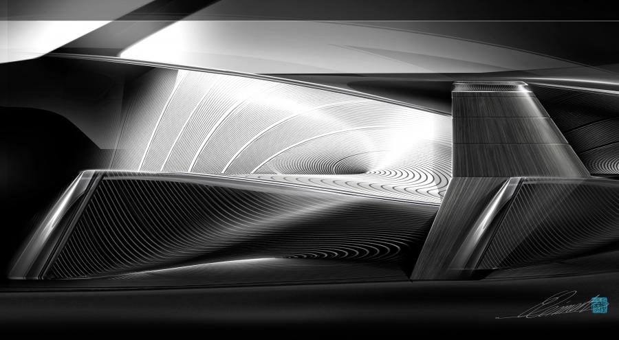 Эскиз DS Aero Sport Lounge Concept 2020 года  (фото 15 из 68)